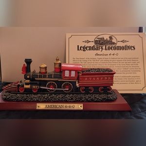 Vintage Avon 1999 Legendary Locomotive Collection American 4-4-0